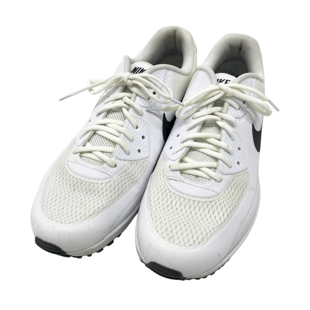 NIKE GOLF ナイキゴルフ CU9978-101 AIR MAX 90G スパイクレス ゴルフシューズ ホワイト系 28.5cm 240101436873 ゴルフウェア メンズ ストスト