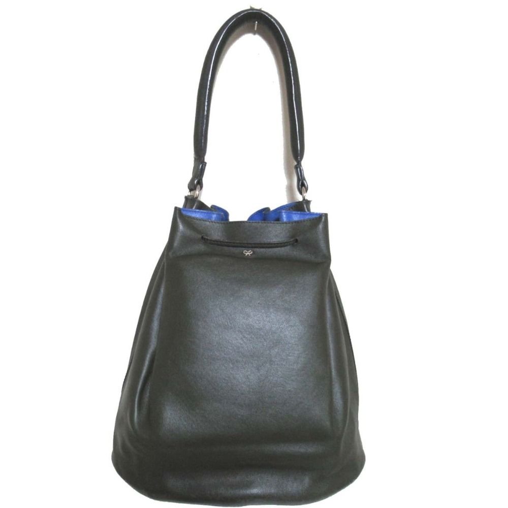 良品 ANYA HINDMARCH アニヤハインドマーチ VAUGHAN ヴォーン レザー  