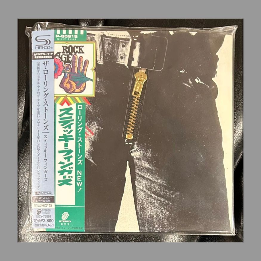 ボン・ジョヴィ、ローリング・ストーンズ　スティッキーフィンガー　紙ジャケット Amazon.co.jp: スティッキー・フィンガーズ(紙ジャケット仕様