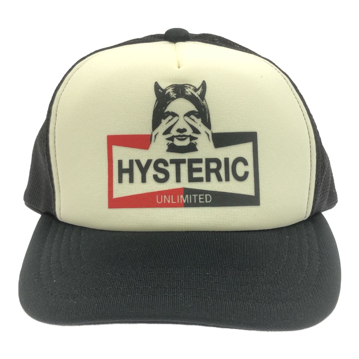 HYSTERIC GLAMOUR ヒステリックグラマー 21SS UNLIMITED メッシュキャップ 02211QH0 帽子 メンズ