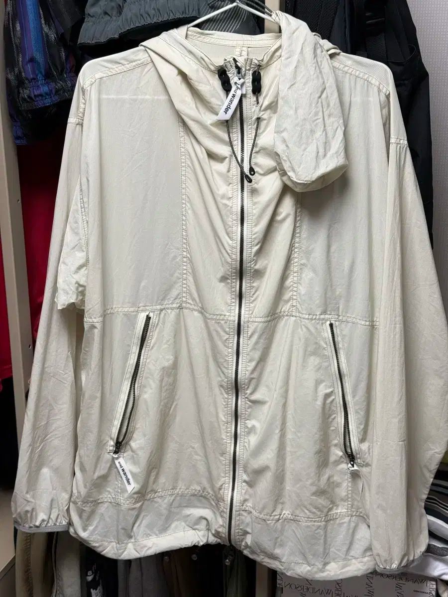 アンドワンダー パーテックス ウインド ジャケット XL