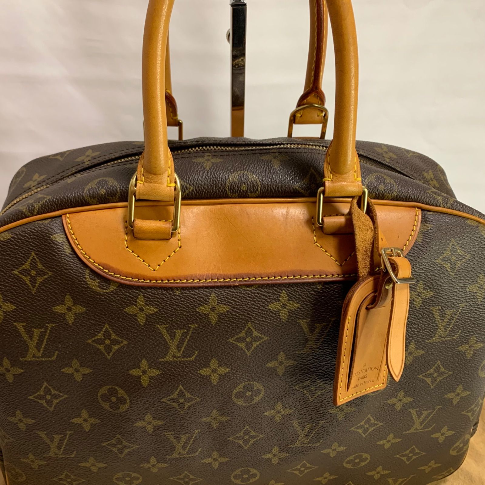 ルイヴィトン モノグラム ドーヴィル M47270 ブラウン PVC レザー レディース LOUIS VUITTON 【73-402-1】 - メルカリ