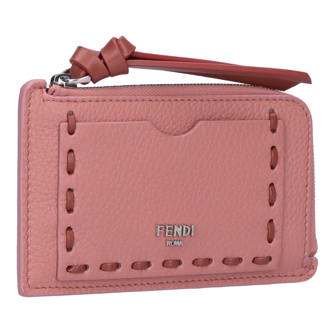 フェンディ FENDI カードケース コインケース SELLERIA セレリア 8M0489 AURN F1TWR SIENNA PALLADIUM