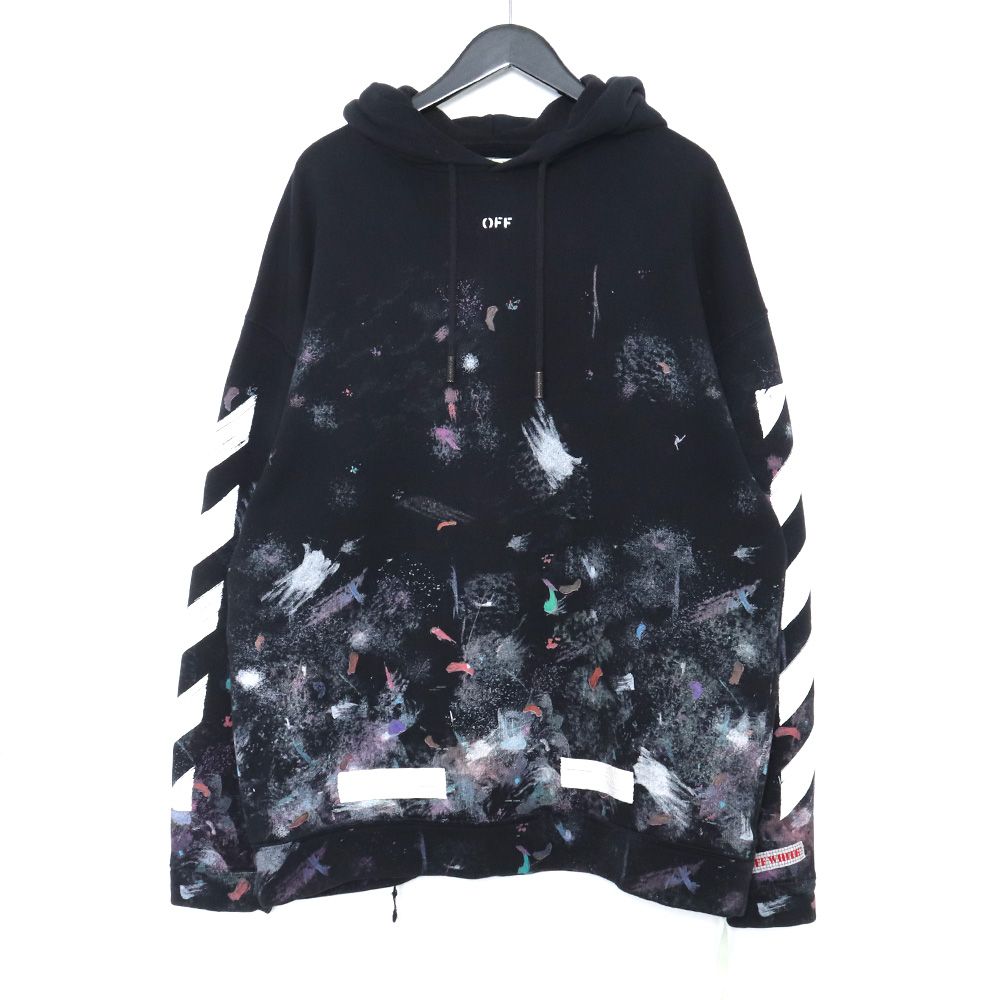 OFF-WHITE DIAG GALAXY OVER HOODIE - GRAIZ-UsedBrand Shop - メルカリ