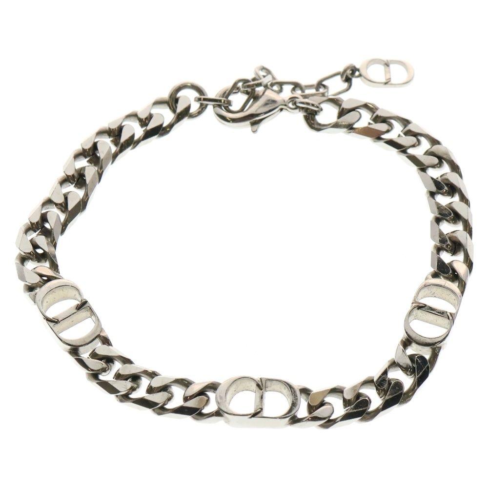 DIOR (ディオール) CDアイコン ロゴ チェーンブレスレット