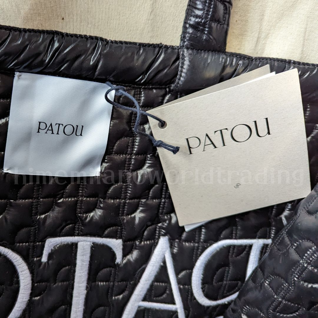 ◆関税込◆*PATOU* キルティング ロゴ ナイロントート ラージ ◇関税込◇*PATOU* キルティング ロゴ ナイロントート ラージ
