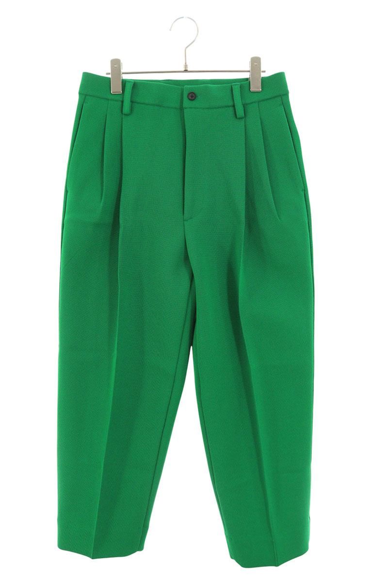 シュタイン ST.541 HIGH COUNT KNIT PIN TUCK WIDE TROUSERS ハイカウントピンタックワイドロングパンツ メンズ S