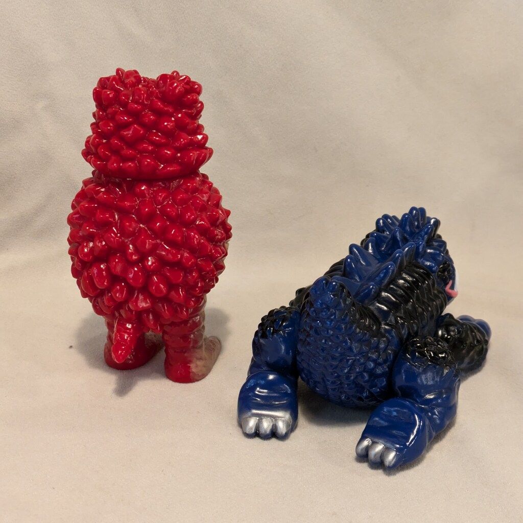 マーミット ビニパラベビー　ピグモン＆マグラー　フィギュアソフビ マーミット ビニパラベビー ピグモン＆マグラー フィギュアソフビ