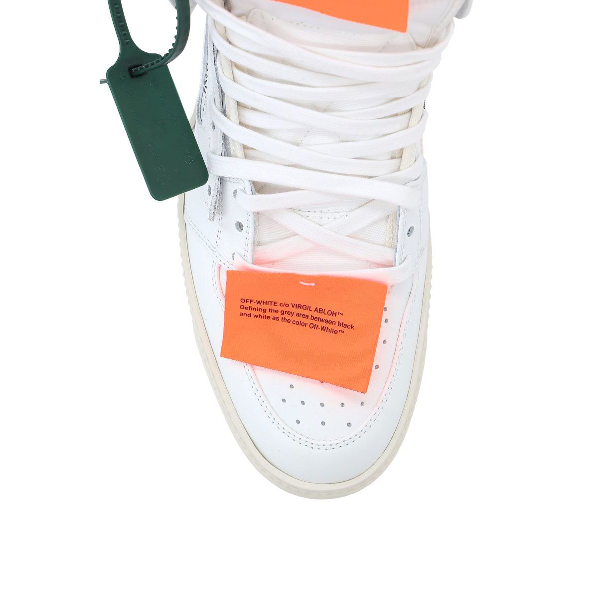 オフホワイト オフコート3.0 レザースニーカー（OFF-WHITE オフ