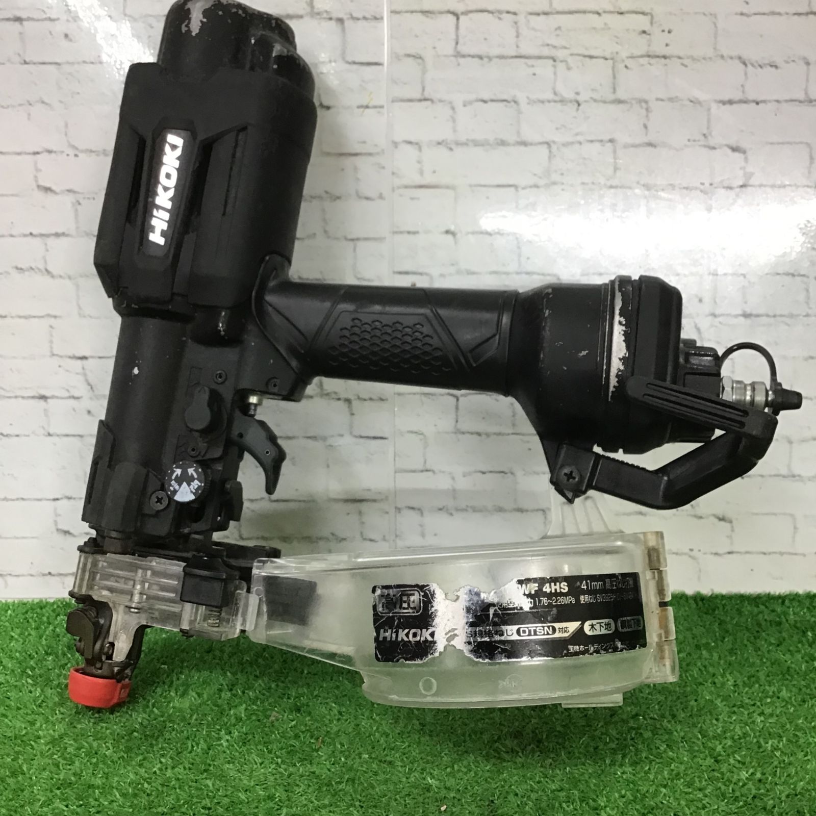 ②中古品 HiKOKI ハイコーキ 高圧 41mm ねじ打ち機 WF4H3 ※本体のみ