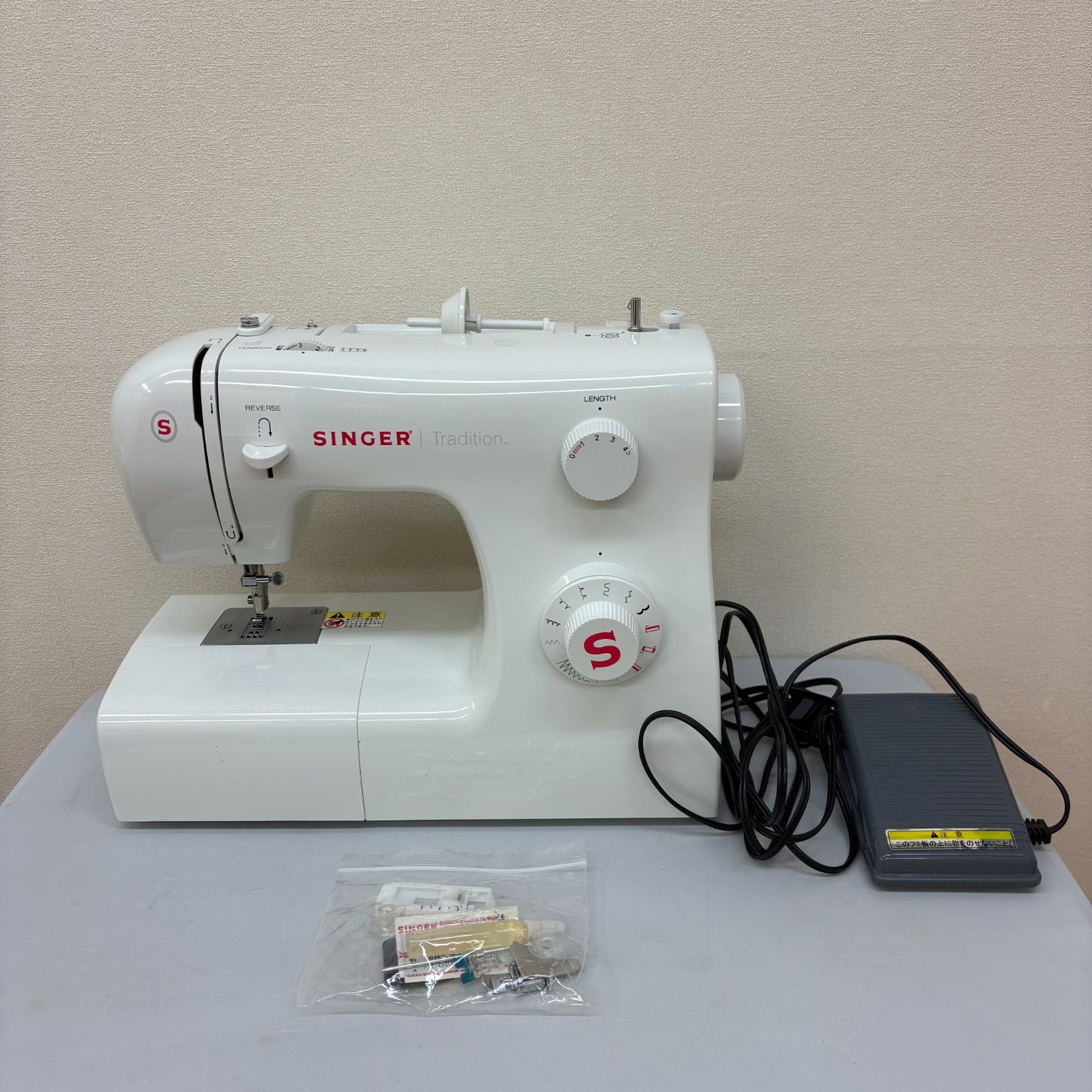 K800 SINGER 電動ミシン SN-520 フットコントローラー式 シンガー SN520