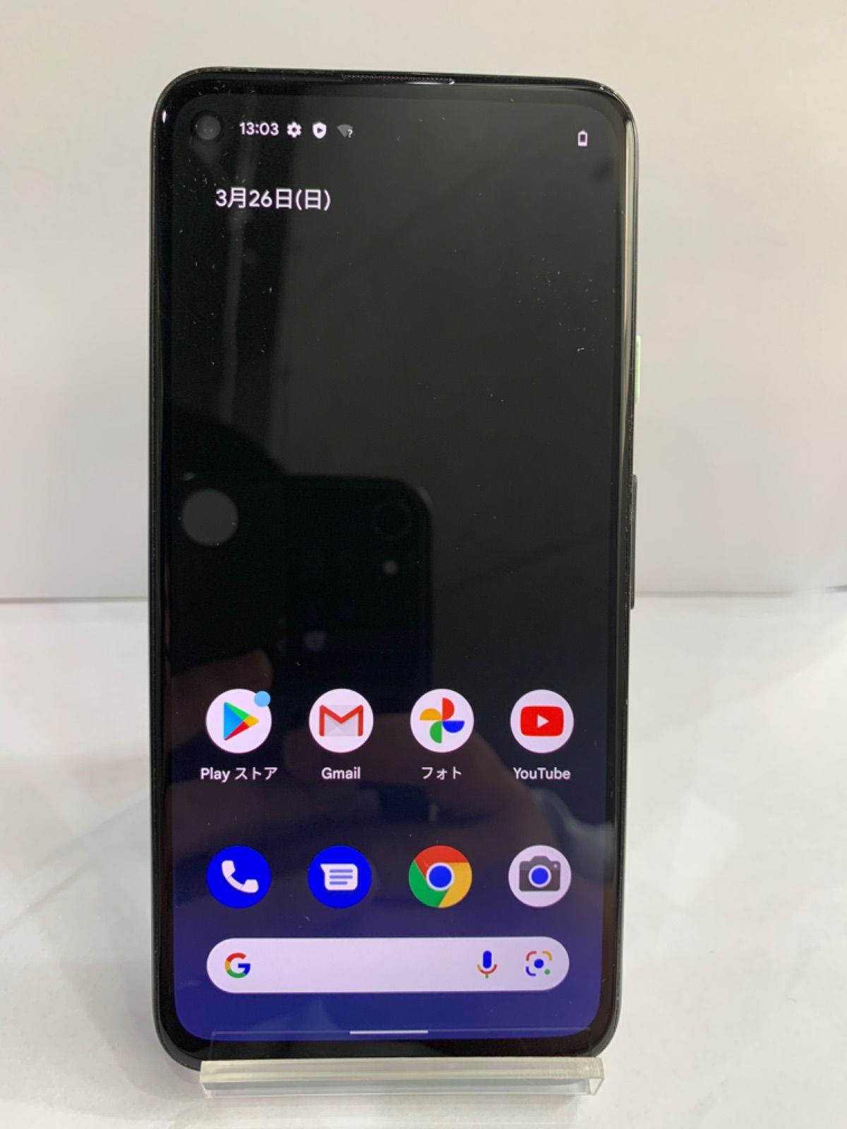 【Dランク】Pixel 4a Softbank  128GB  ブラック【七日間保証】