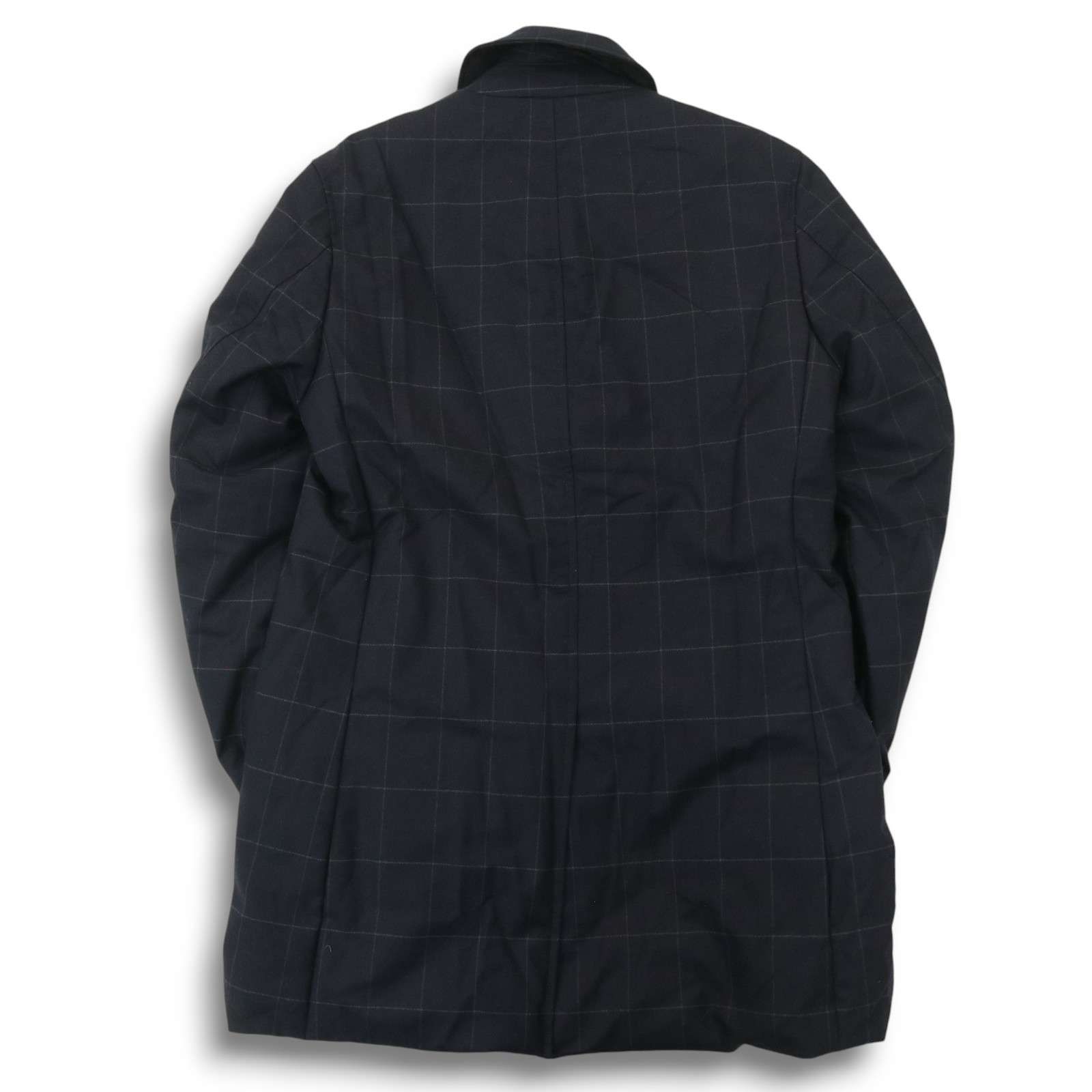 エディフィス ステンカラーコート ウールダウン入り エディフィス