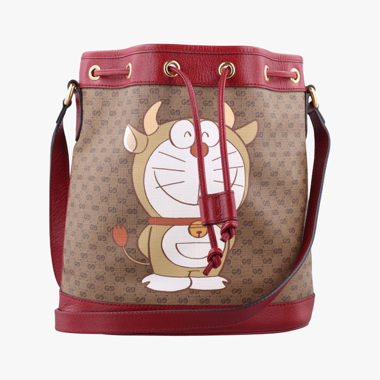 グッチGucciドラえもんコラボマルチカラー PVCコーティング