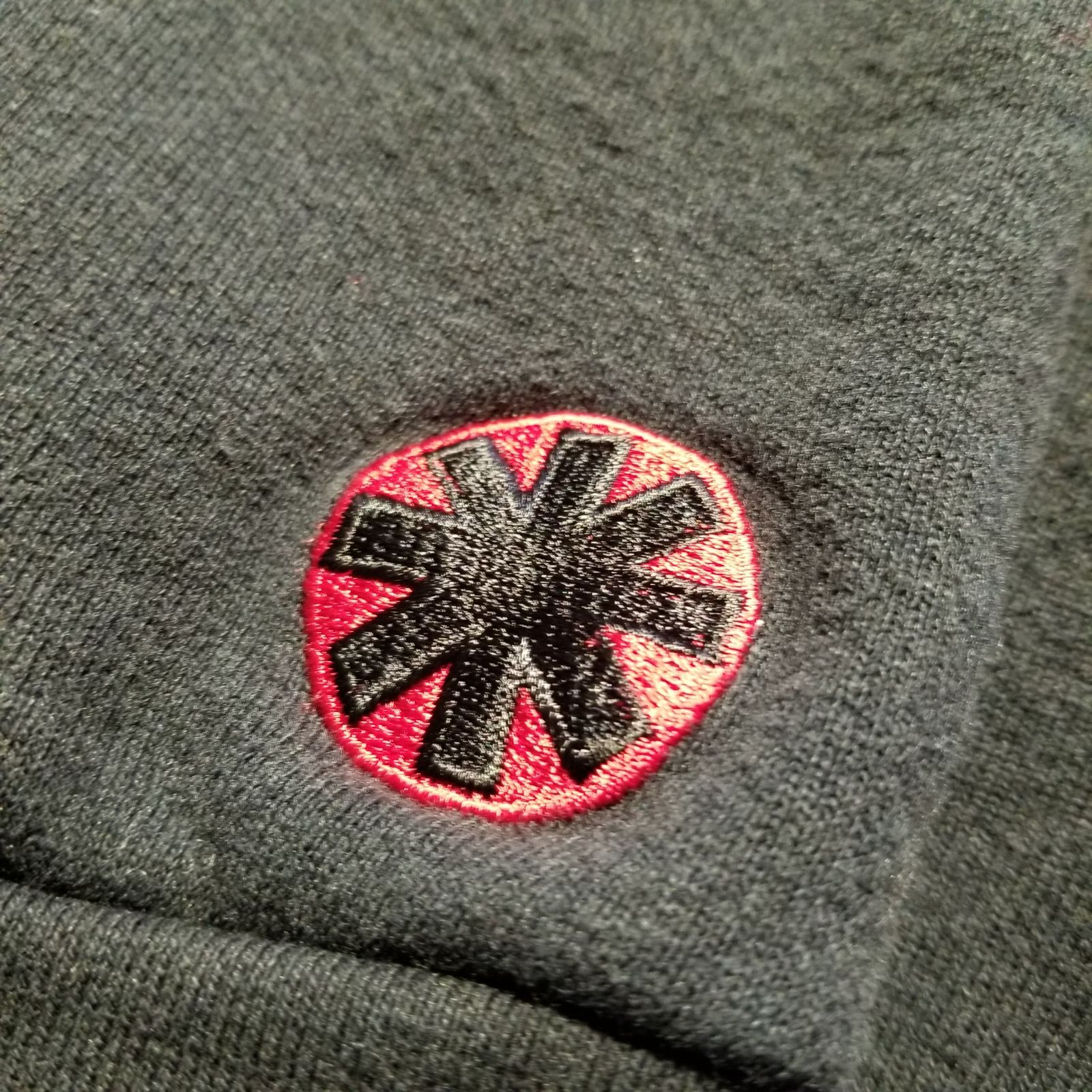 RED HOT CHILI PEPPERS 90~00s PHCP OLD ENGLISH LOGO ZIP UP HOODIE L 