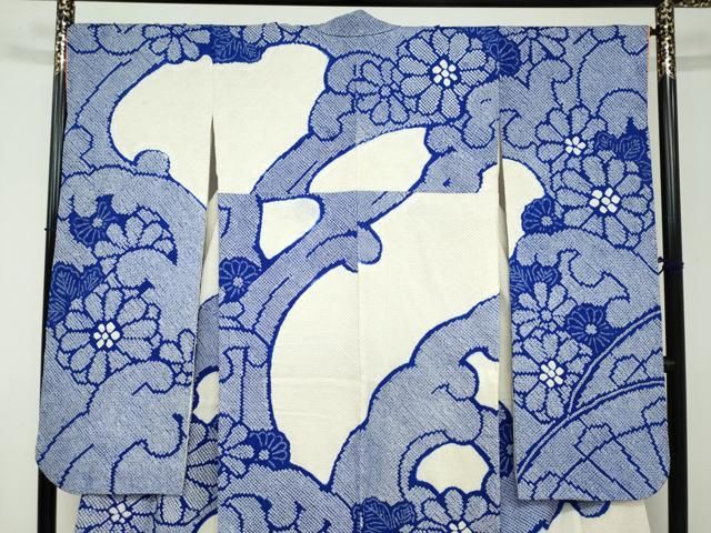 平和屋着物●豪華振袖　総絞り　立波草花文　正絹　逸品　DAAY5392ud 平和屋着物○豪華振袖 総絞り 立波草花文 正絹 逸品 DAAY5392ud - メルカリ