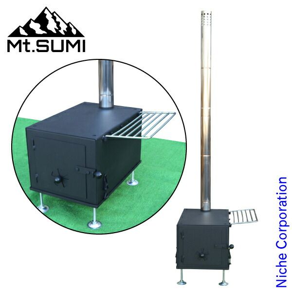 Mt.SUMI アウトドア薪ストーブ BBQ OGC14
