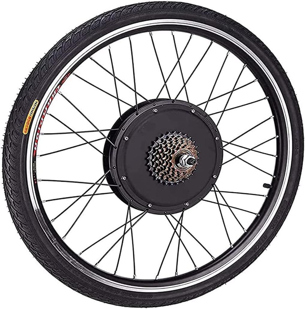 1000Wハブモーターバイク変換キット防水電動自転車変換キット フロントおよびリアホイールハブモーターキット