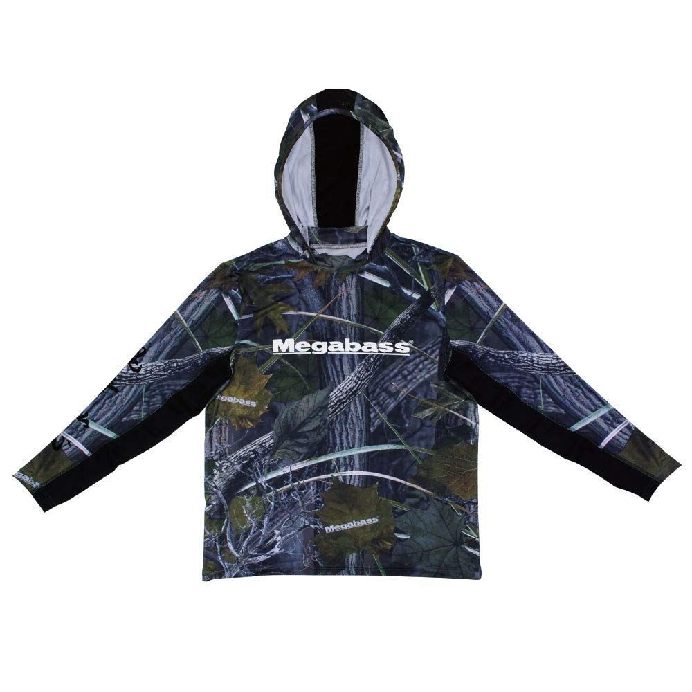 【人気商品】メガバス GAME HOODIE(ゲームフーディ) REAL CAMO