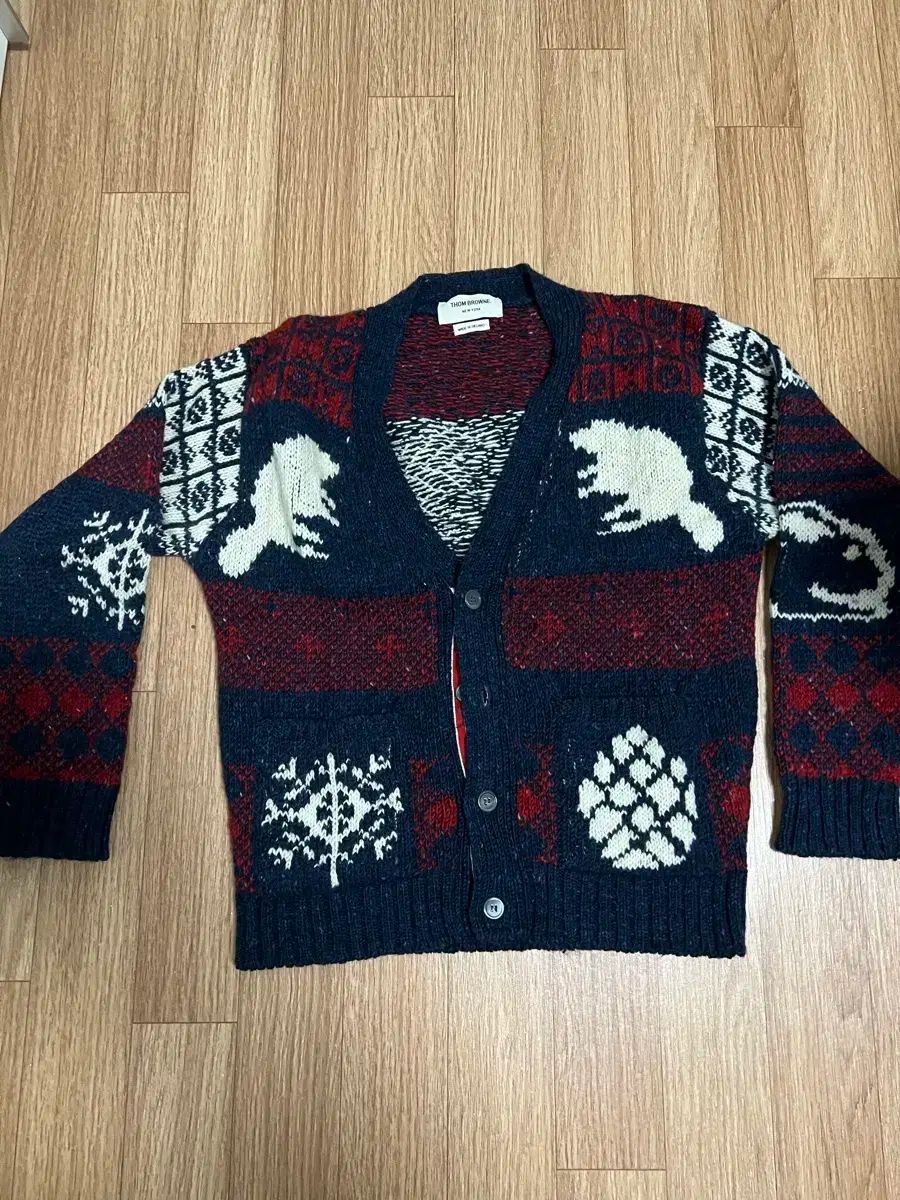 Thom Browne トム ブラウン フェアアイル カーディガン 3 サイズ