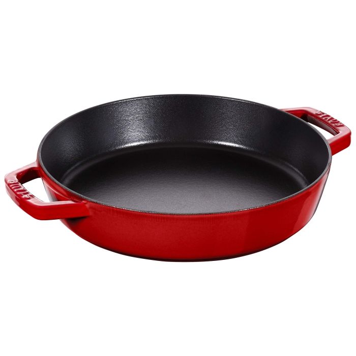 3営業日で発送 STAUB ストウブ ストウブ ラウンド 両手フライパン４０５１１－７２７ ２６㎝ＣＲ ASTN305