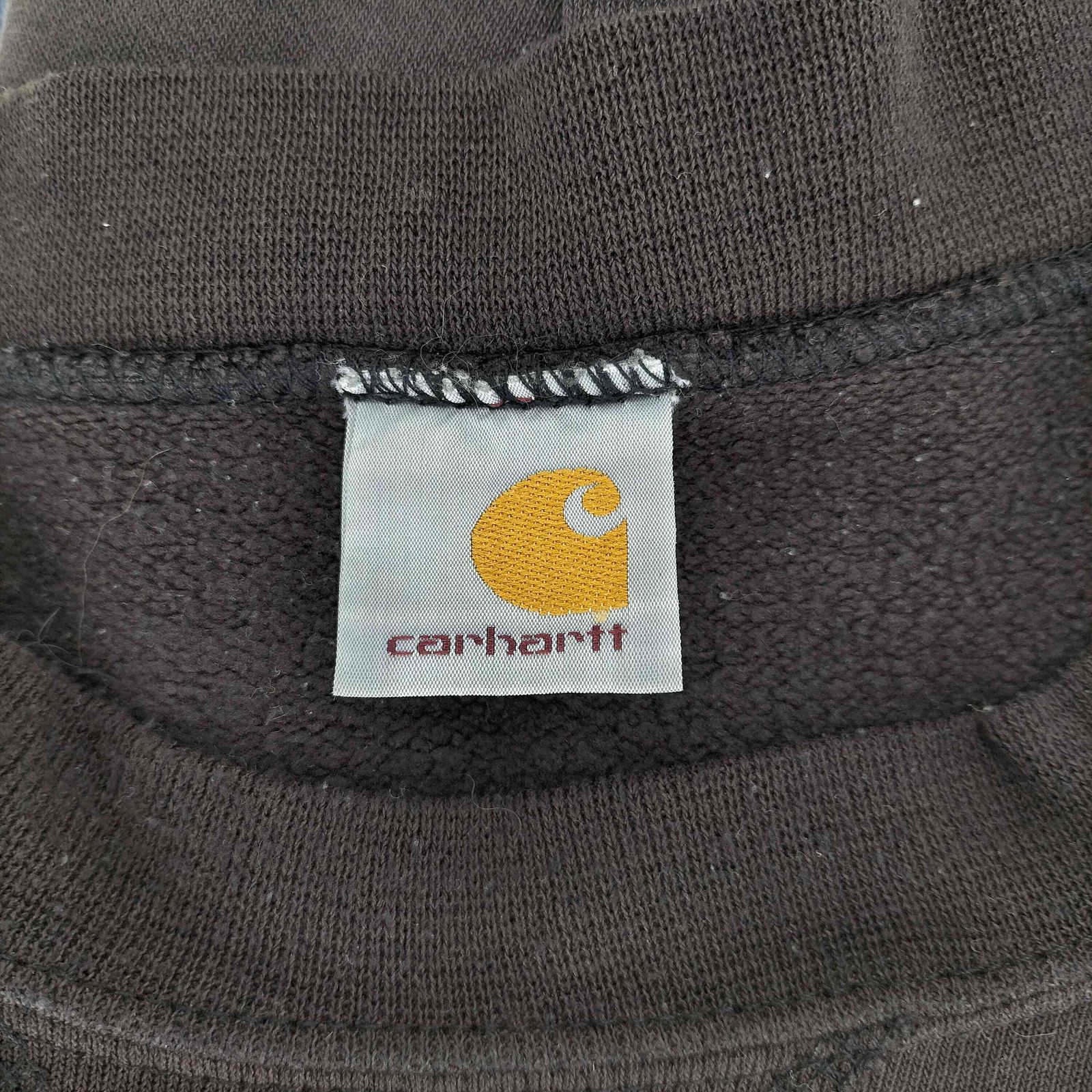 カーハート Carhartt Vガゼット 刺繍 クルーネック スウェット メンズ 表記無 