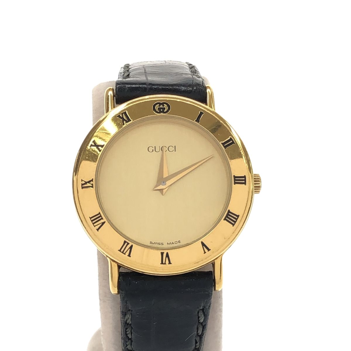 腕時計 稼働 GUCCI グッチ 3000.2.L クォーツ レディース ゴールド 