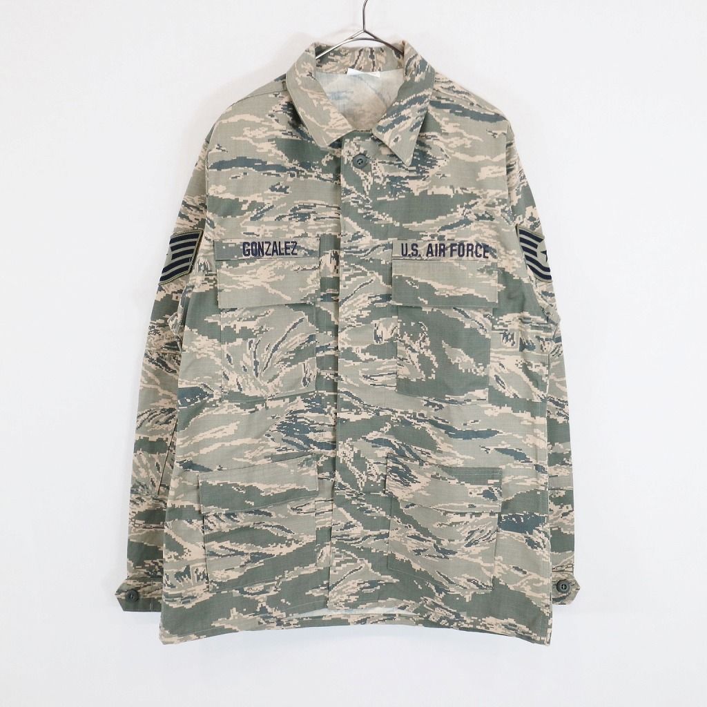00年代 米軍実物 U.S.AIRFORCE APECS GORE-TEX パーカージャケット ミリタリー ABUカモ(メンズ 40R) N7887