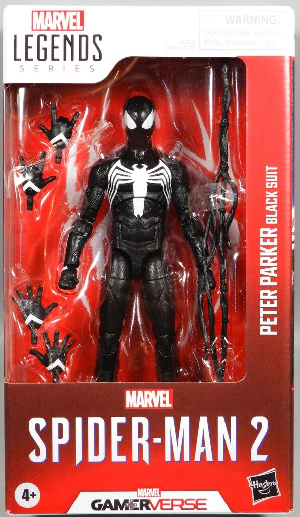 マーベルレジェンド　ゲーマーバース ピーター・パーカー　ブラックスーツ マーベルレジェンド・シリーズ ゲーマーバース スパイダーマン2