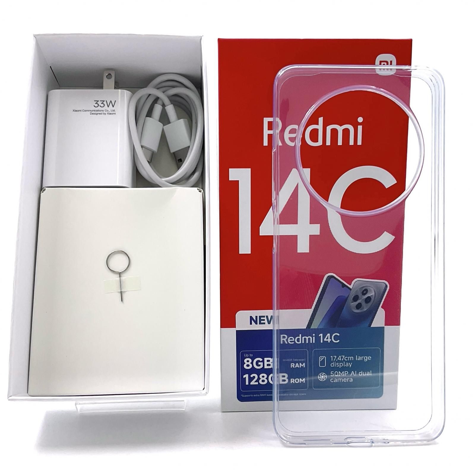 Xiaomi Redmi 14C 128GB Starry Blue SIMフリー 2409BRN2CL 白