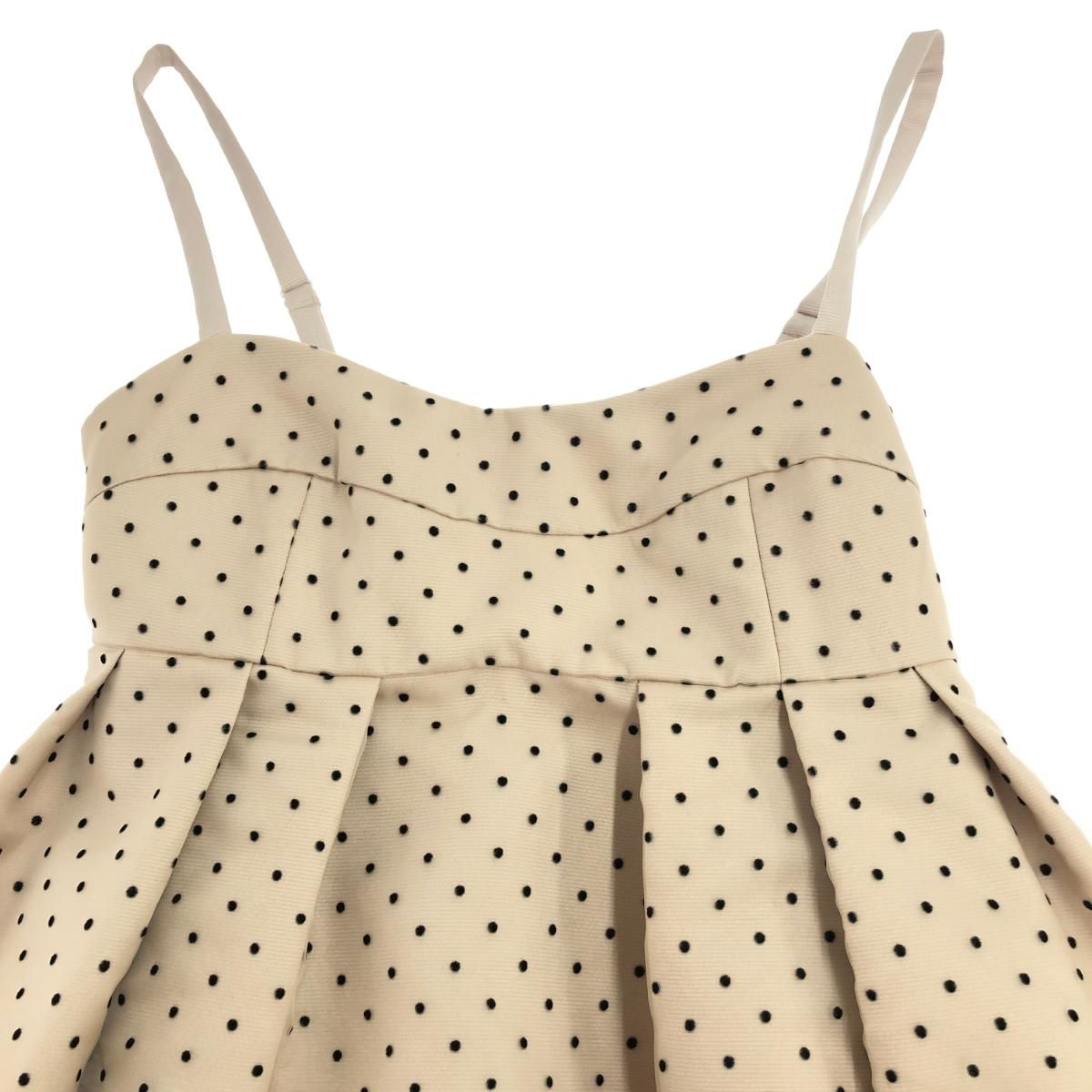 ツルバイマリコオイカワベージュドットワンピースA48-菊地姫奈 3rd写真