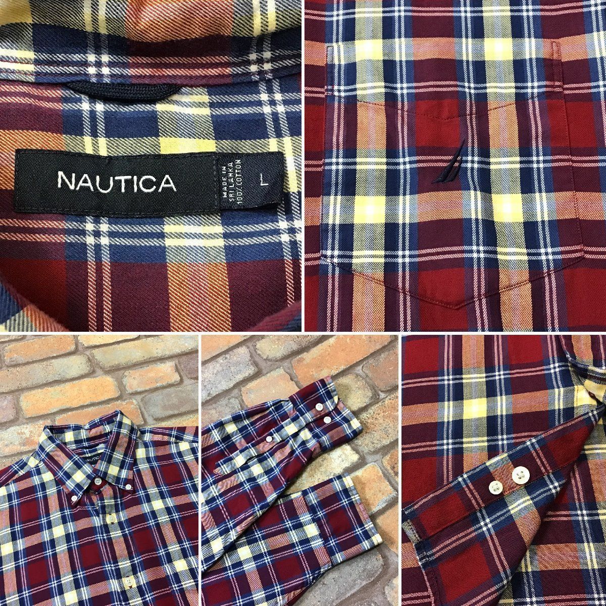 ☆美品☆ME9-209☆美品☆USA規格・大きめ☆【NAUTICA ノーティカ