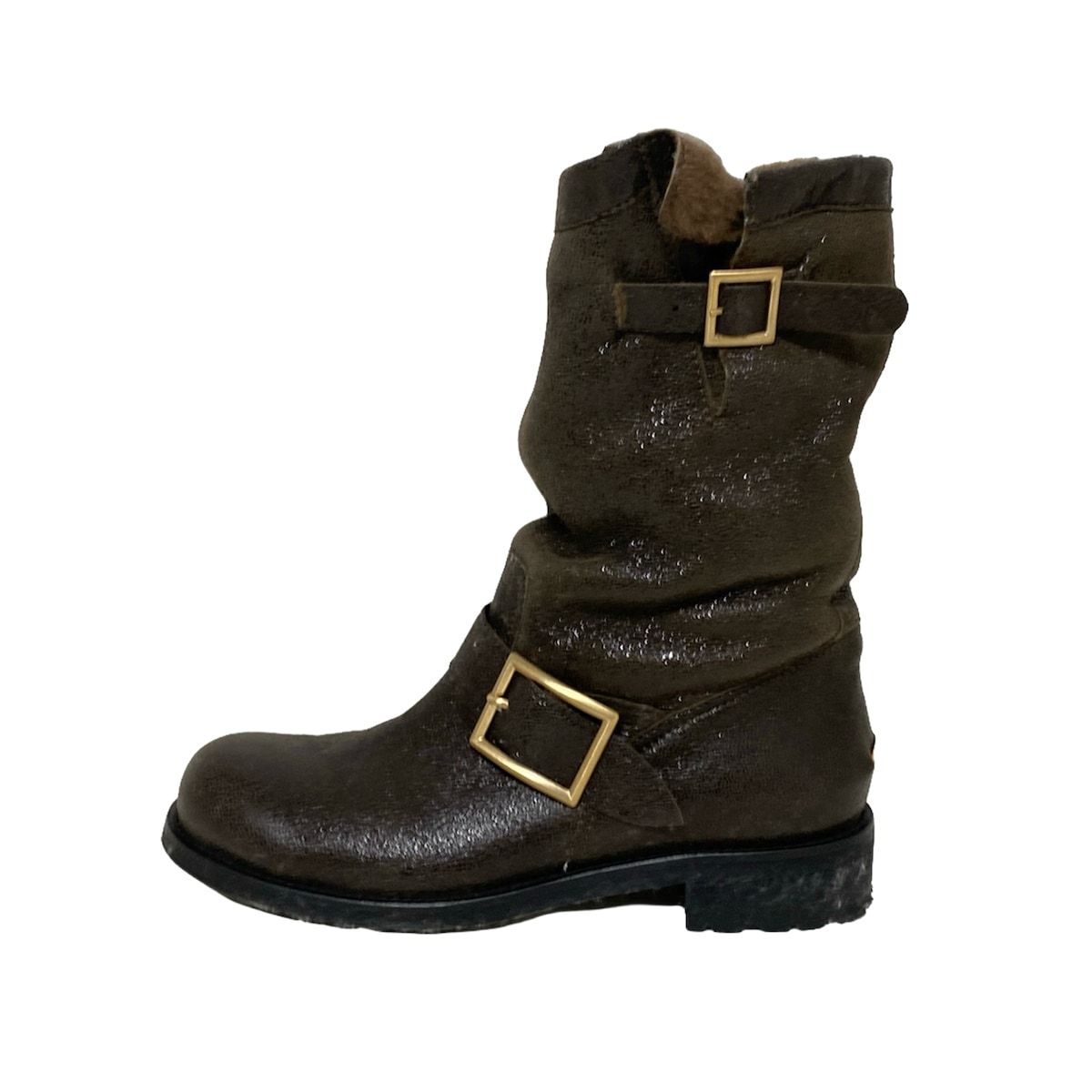 JIMMY CHOO(ジミーチュウ) ショートブーツ 36 1/2 レディース