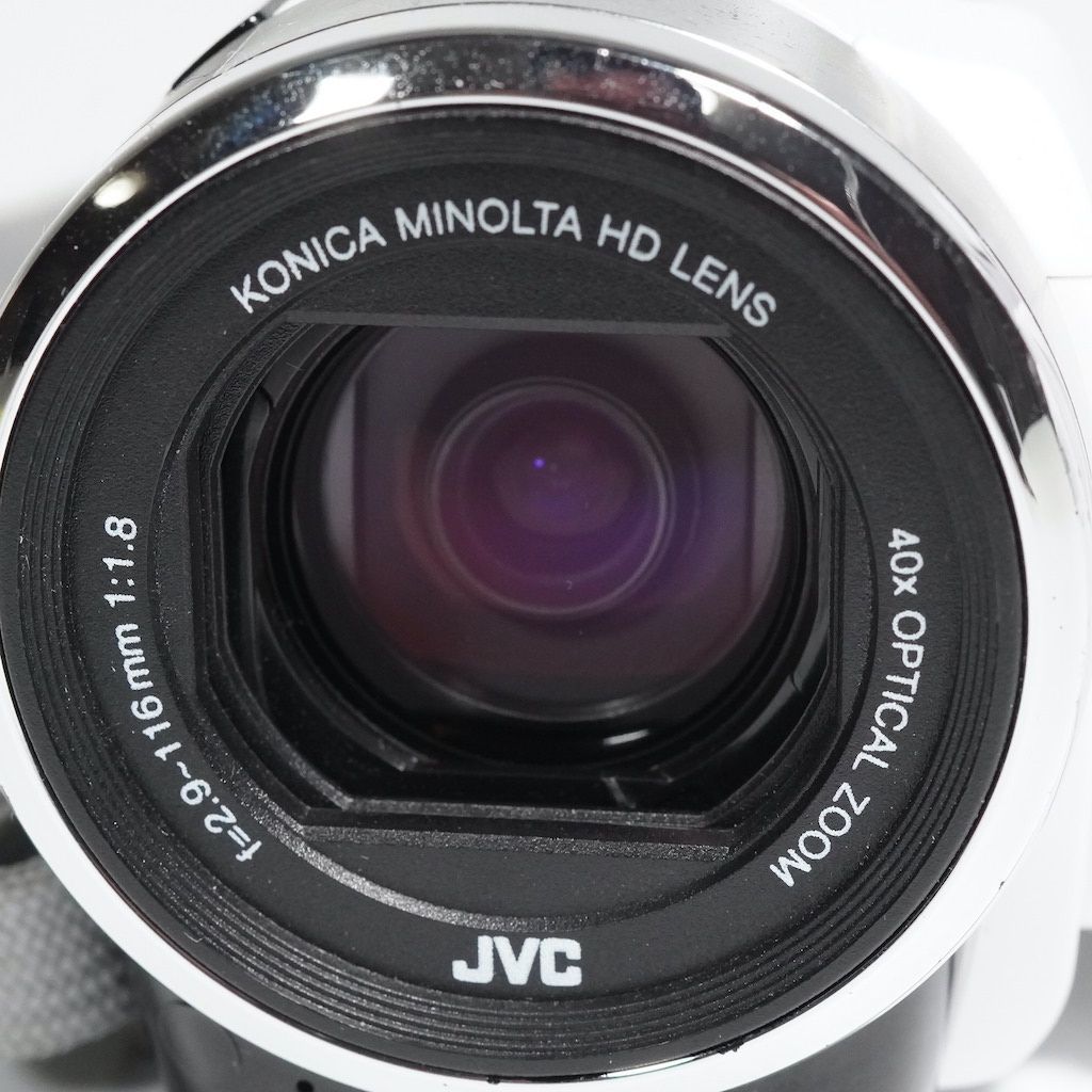 JVC Victor Everio GZ-E600-W ホワイト 動作OK 1週間保証 /9679 - メルカリ