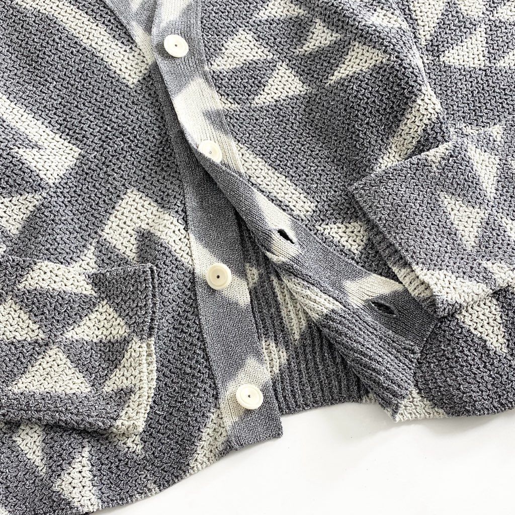 【美品】コッキ KHOKI Washi knit cardigan サイズ1 71g3 《美品》 KHOKI コッキ Washi knit cardigan 和紙 ニット