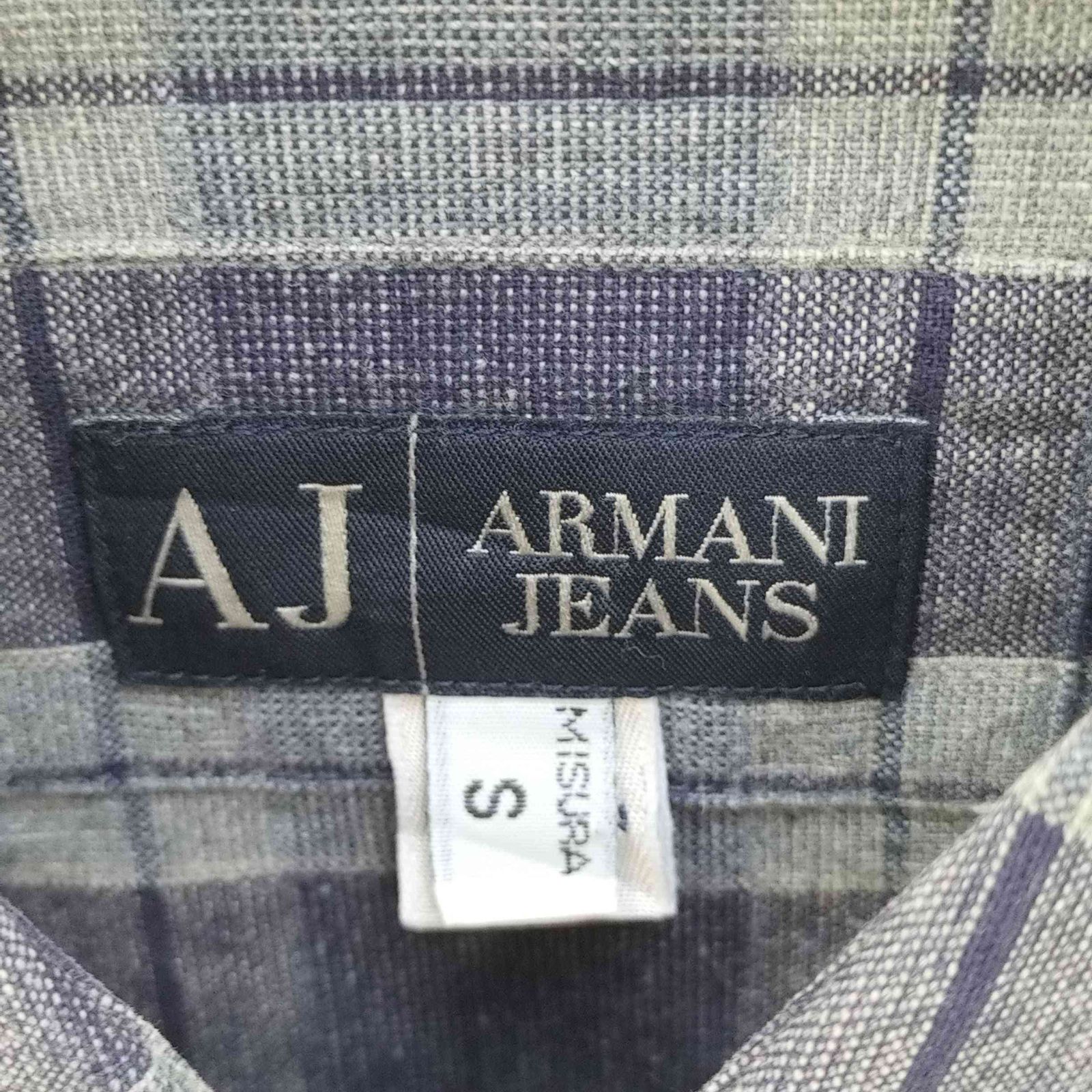 ARMANI JEANS アルマーニ コットン デニム シャツ 下北沢 原宿