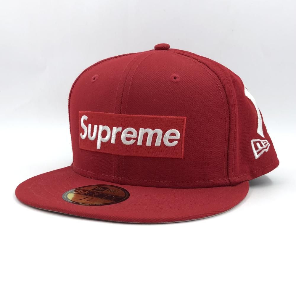 SUPREME 21AW New York Yankees Box Logo New Era レッド サイズ7 5|8 60.6 シュプリーム ニューエラ 24 240024523358
