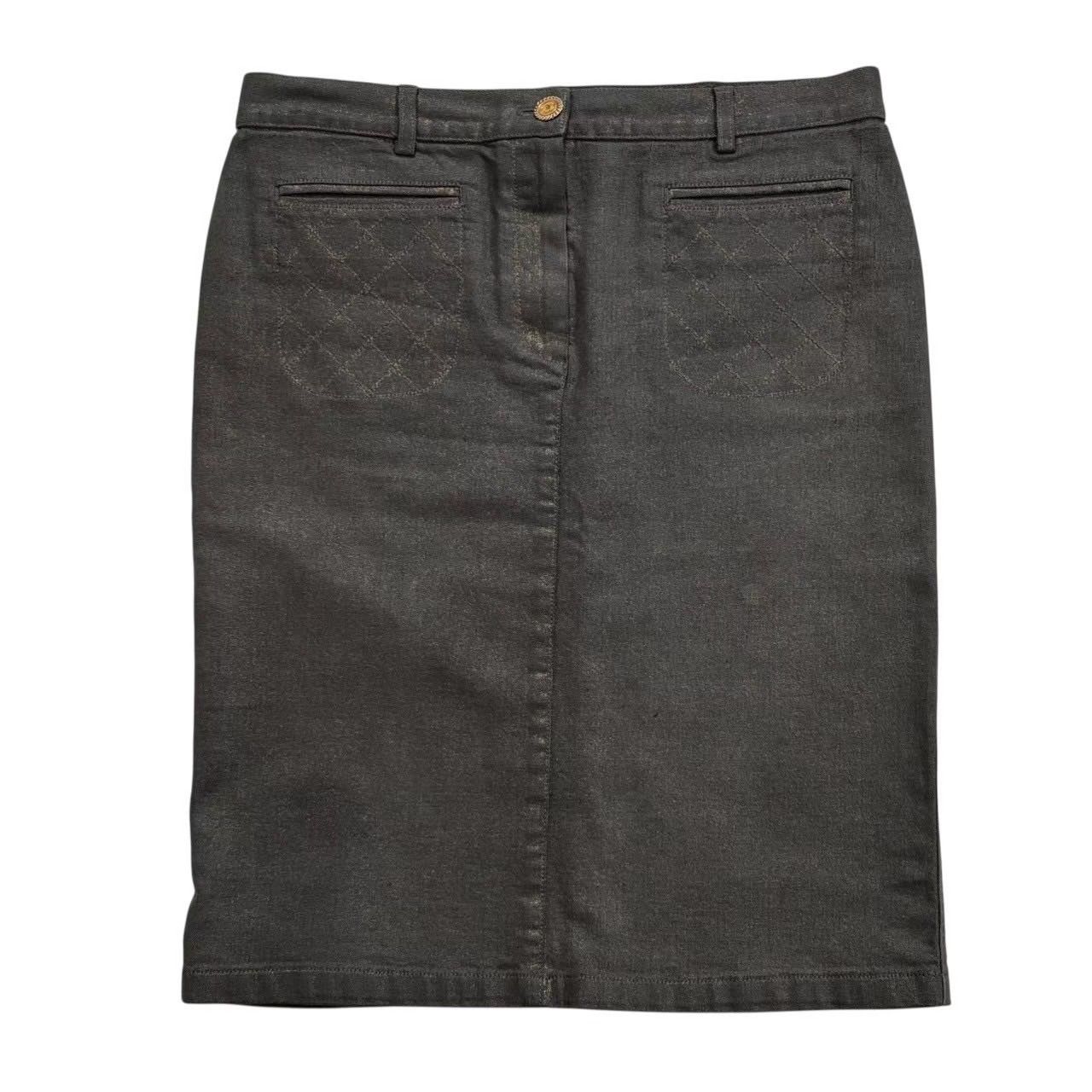 CHANEL シャネル アパレル レディース スカート グレー デニム
