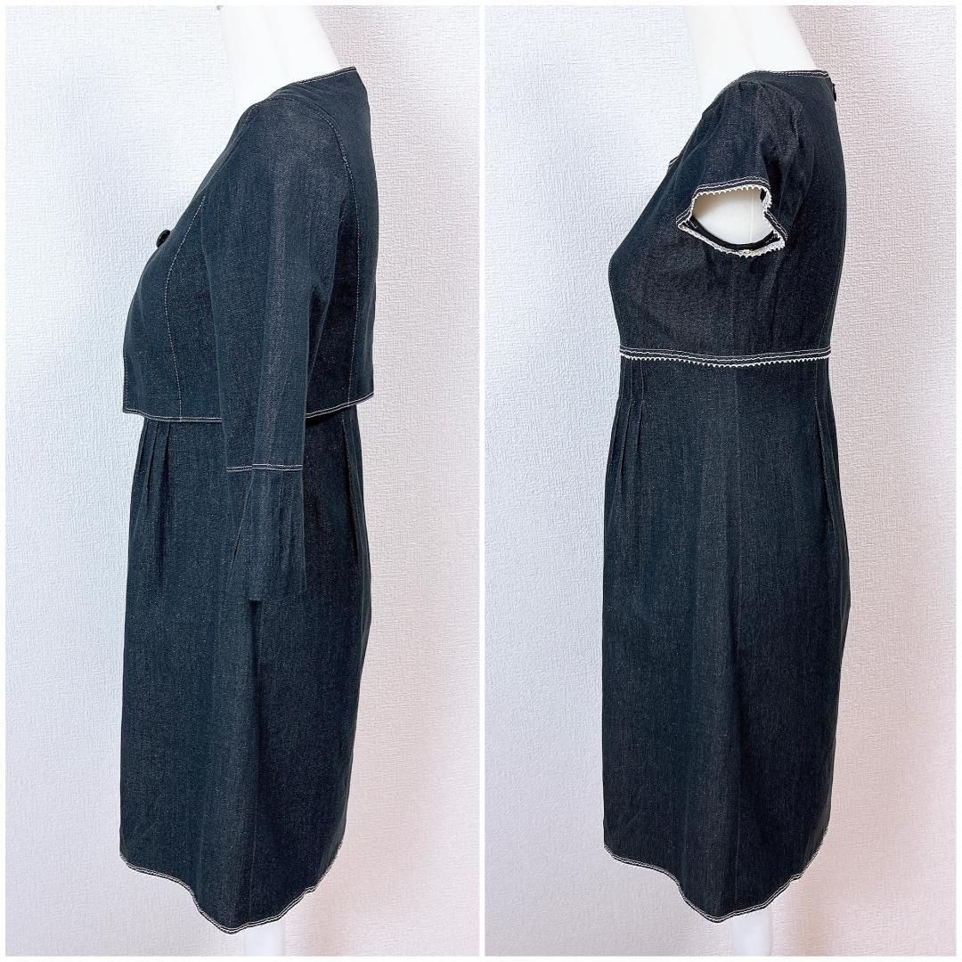 エムズグレイシー シルク混 春夏 ワンピースセットアップ スーツ