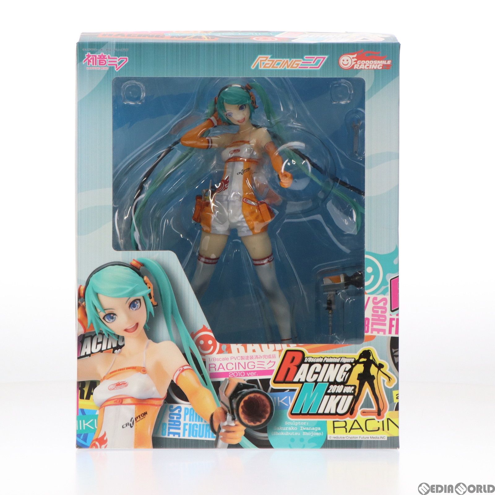 RACINGミク 2010 ver.(レーシングミク 2010 ver.) キャラクターボーカルシリーズ01 初音ミク 1/8 完成品 フィギュア グッドスマイルレーシング