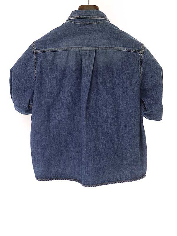 Sacai  2023SS ショートスリーブデニムシャツ