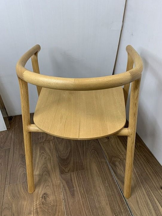 ★美品★カンディハウス スプリンター ダイニング アームチェアー SPLINTER DINING ARMCHAIR (UPHOLSTERED/WOOD)｜カンディハウス