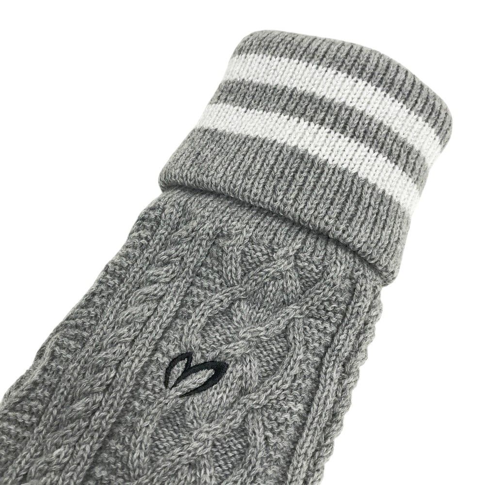 MASTER BUNNY EDITION マスターバニーエディション ニット レッグウォーマー グレー系 240101390529 ゴルフウェア ストスト LLC-HASEGAWATOSO_COM
