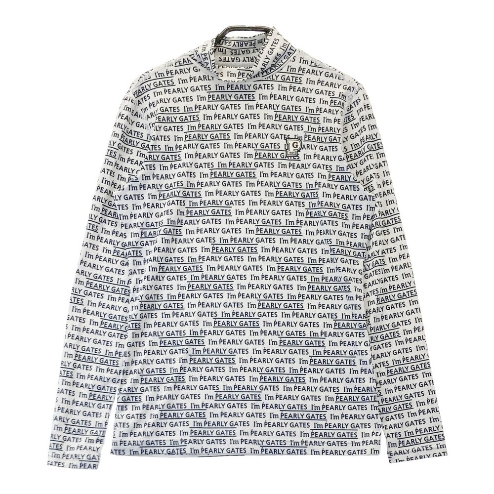 サイズ：2 PEARLY GATES パーリーゲイツ ハイネック 長袖Tシャツ