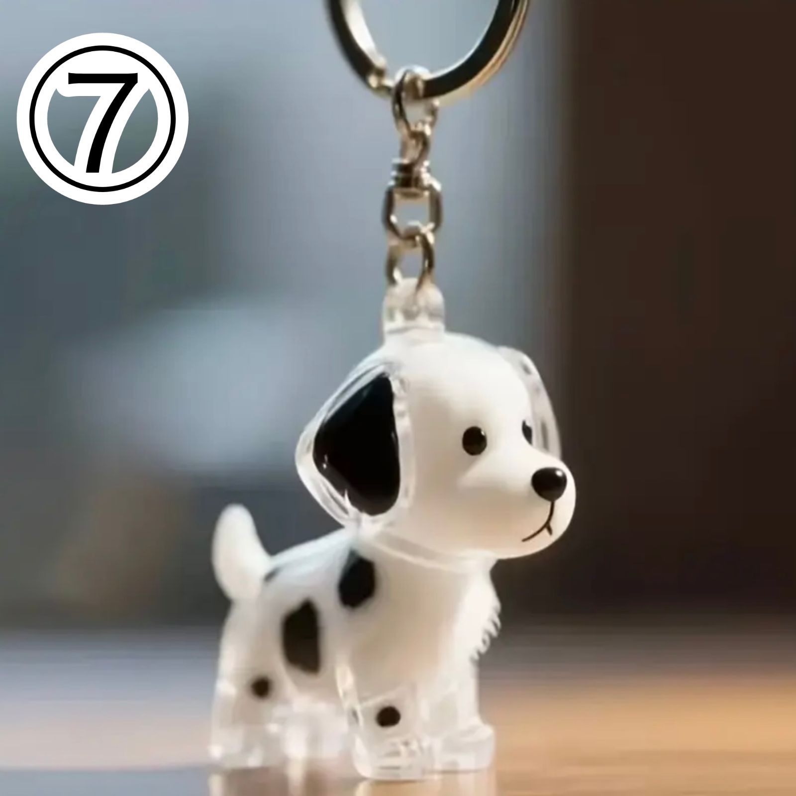 犬毛 メモリアル カプセル キーホルダー ペット 毛 保存 回転式