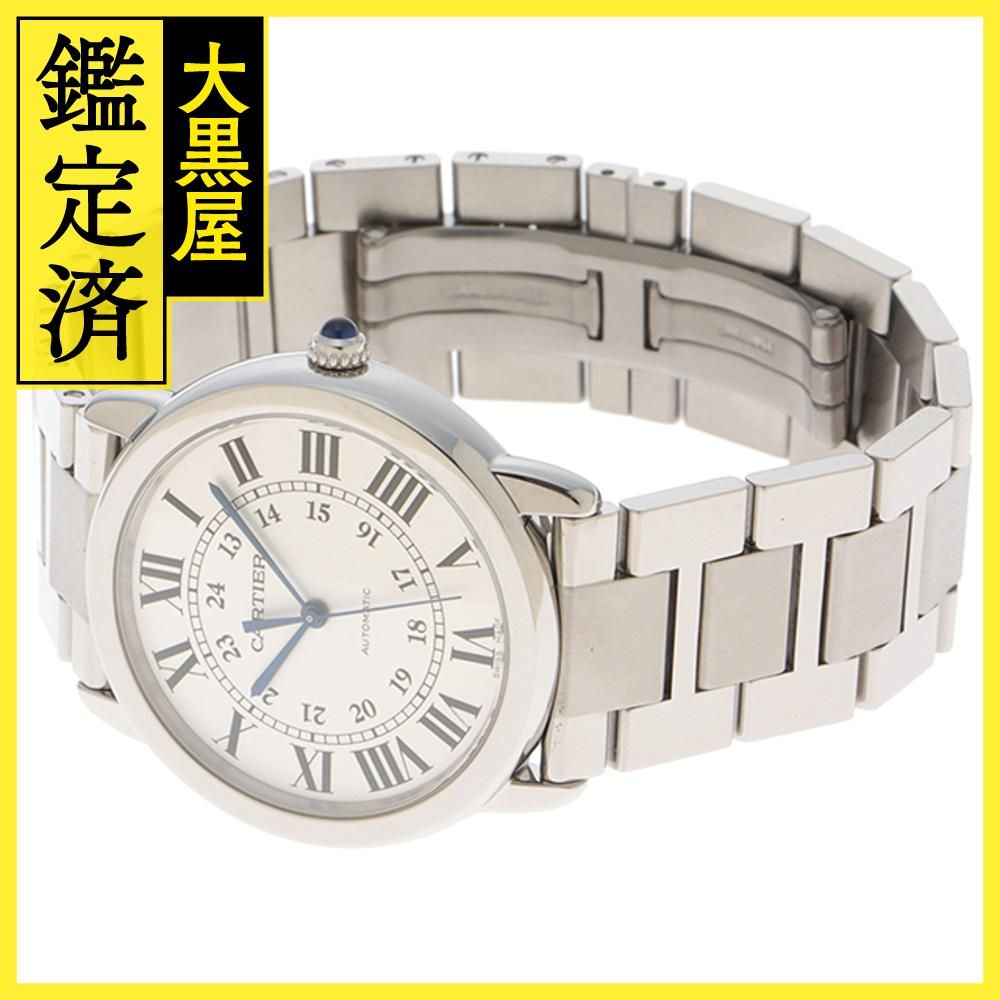 Cartier カルティエ 腕時計 ロンド ソロ ドゥ カルティエ LM WSRN0012 スティール シルバー文字盤 自動巻き 2020年正規品 【472】SJ - メルカリ