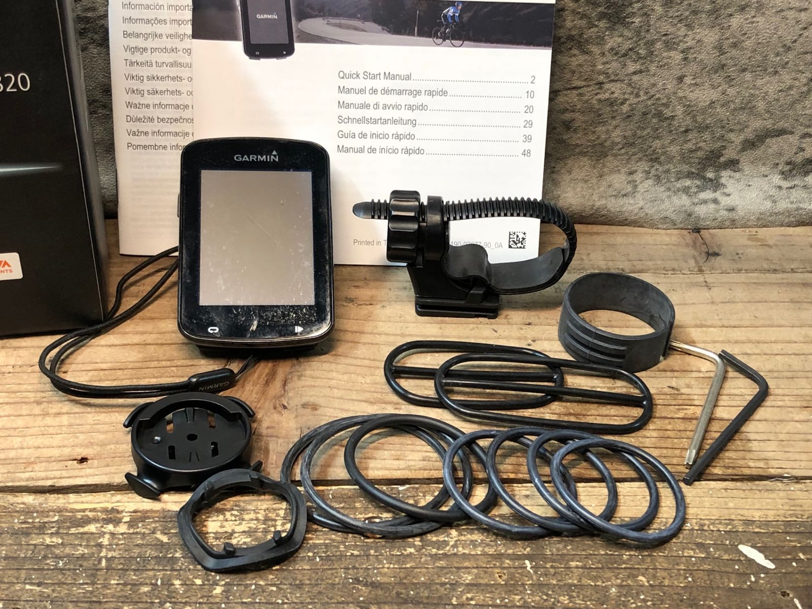 Garmin EDGE 820J GPSサイクルコンピューターセット H7276651
