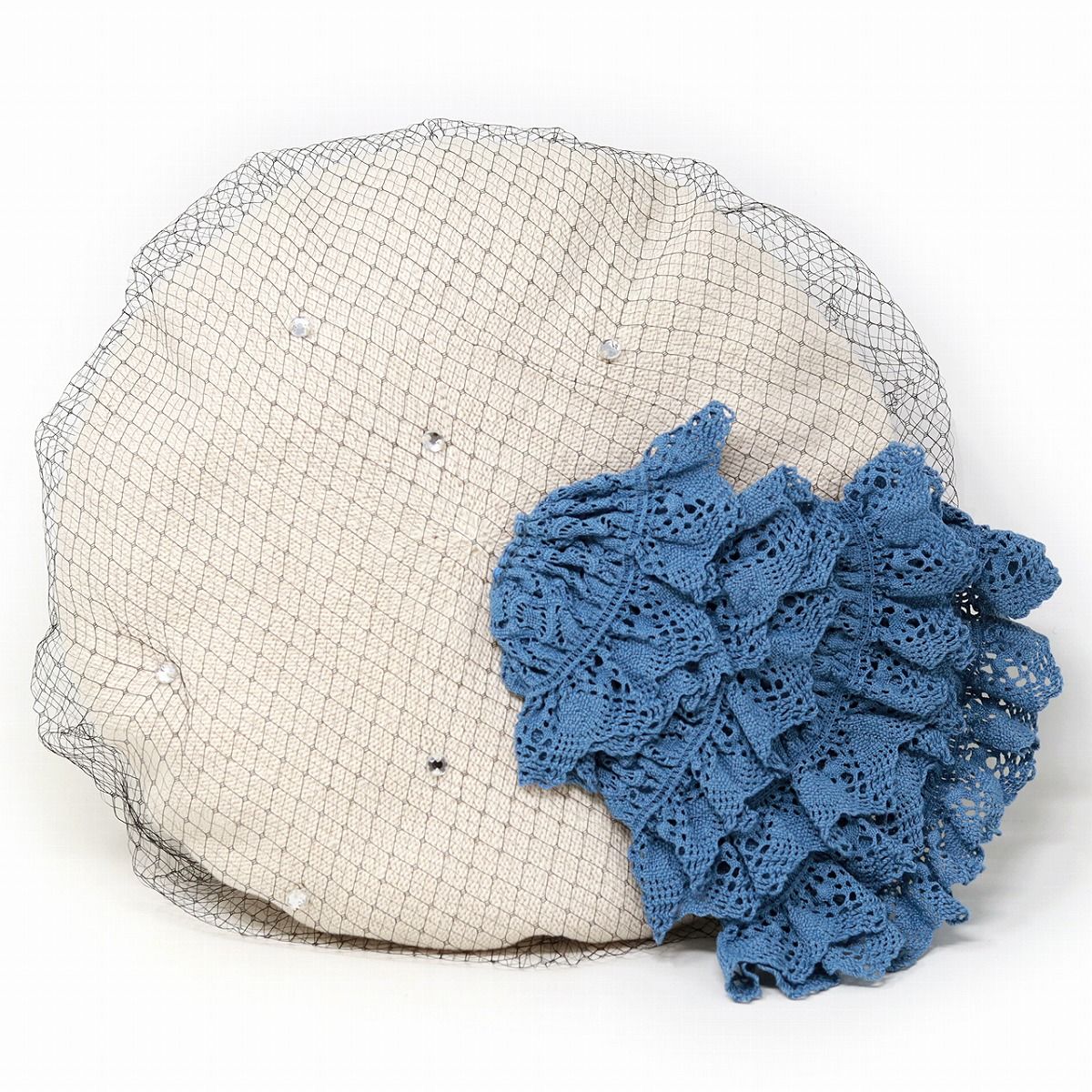 Barairo no Boushi (バライロノボウシ) ベレー帽 レディース フリル 春