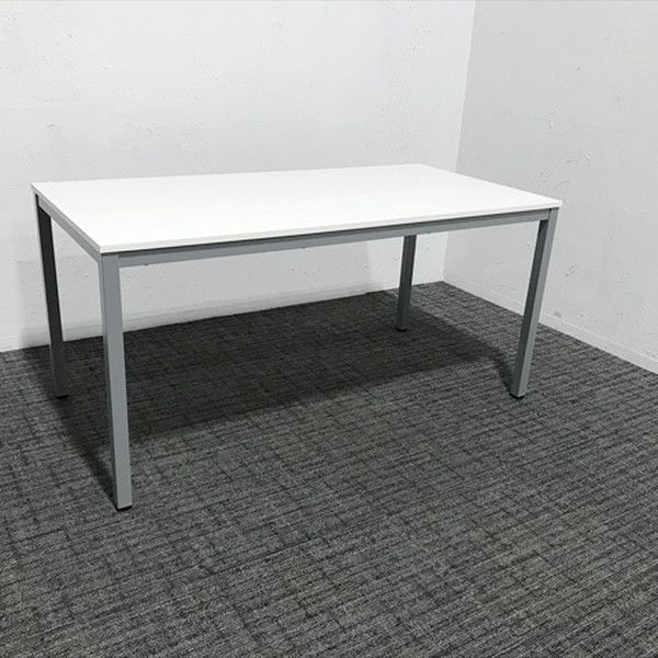 ミーティングテーブル 完成品 W1500 ホワイト