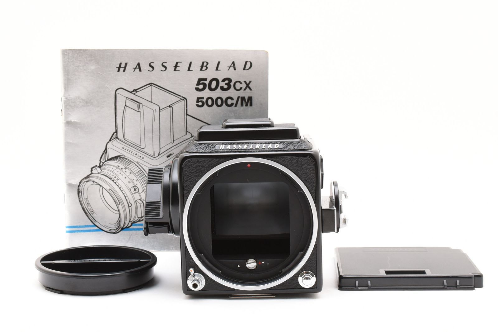 Hasselblad 503cxi CF50mm レンズ A12フバックのセット Hasselblad 503CX with CF 2.8/80 & CF 4/150 + A16 back (new